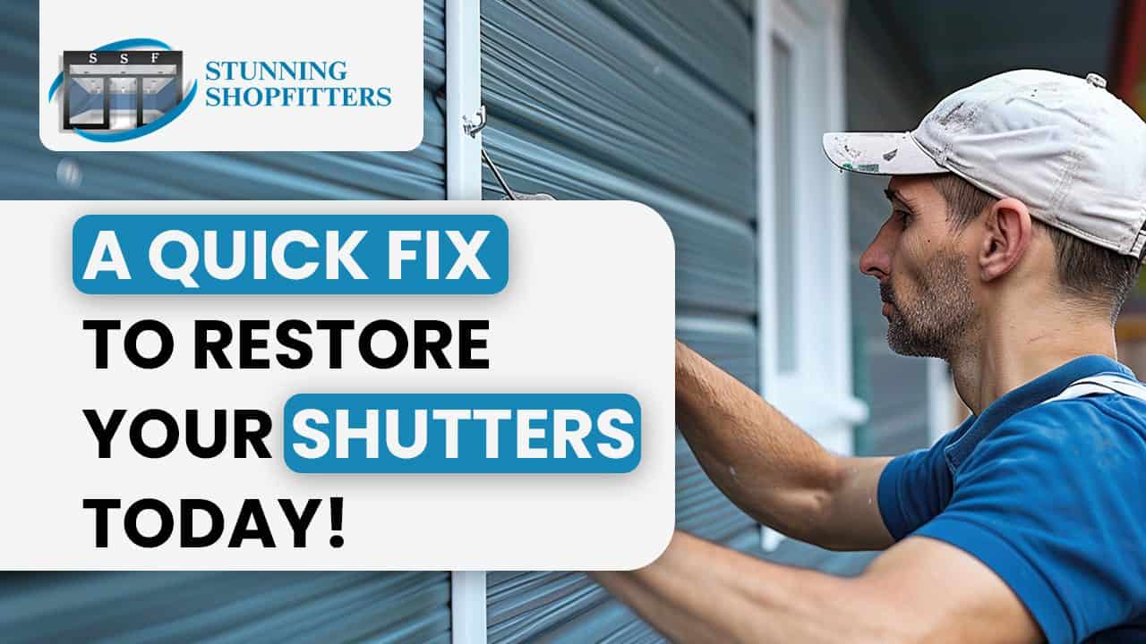 Instant Fix: How to Restore Your Shutters Today